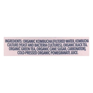 Health-Ade Kombucha Pomegranate 12/16 OZ [UNFI #1984152] [ebt] T