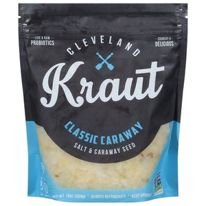 Cleveland Kitchen Kraut Classic Caraway 6/16 OZ [UNFI #2299733] [ebt]
