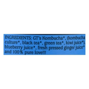 Gts Kombucha Raw Gingerberry 12/16 OZ [UNFI #2273498] [ebt] T