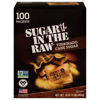 In The Raw Cane Sugar Turbinado 8/100 CT [UNFI #1909084] [ebt] T