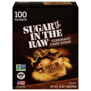 In The Raw Cane Sugar Turbinado 8/100 CT [UNFI #1909084] [ebt] T