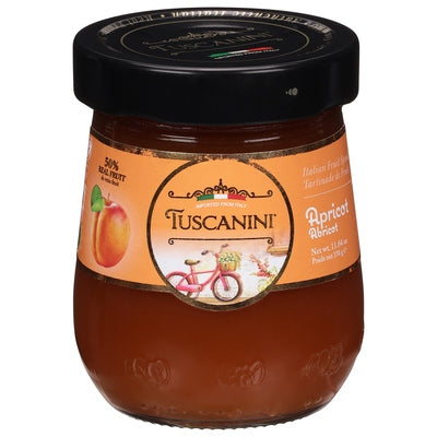 Tuscanini Fruit Spread Italian Apricot 12/11.64 oz [UNFI #2544724 ] [ebt]