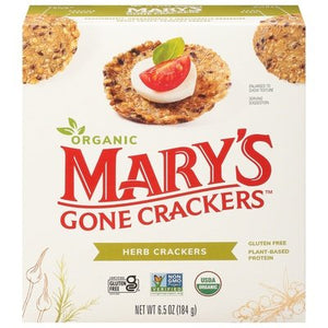 Marys Gone Crackers Crackers Herb Organic 6/6.5 OZ [UNFI #2333458] [ebt]