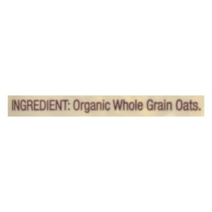 Bobs Red Mill Rolled Oats Organic Whole Grain Extra Thick 4/32 OZ [UNFI #2276178] [ebt]