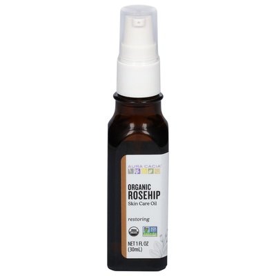 Aura Cacia Skin Care Oil Organic Rosehip 1/1 OZ [UNFI #590703] T