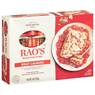 Raos Meat Lasagna 8/8.9 OZ [UNFI  #2460517]