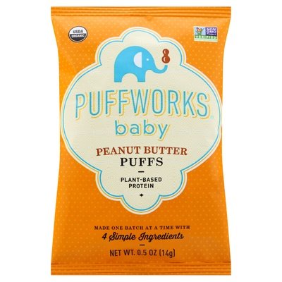 Puffworks Puffs Peanut Butter 6/.5 OZ [UNFI #2489599] [ebt]