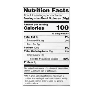 Darrell Lea Australian Licorice Mango Flavored Soft 8/7 OZ [UNFI #0863928] [ebt] T