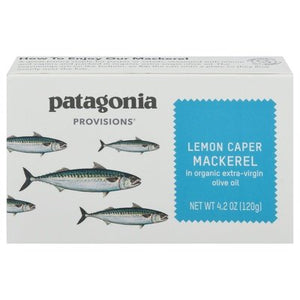 Patagonia Provisions Mackerel Lemon Caper 10/4.2 OZ [UNFI #2544799] [ebt]