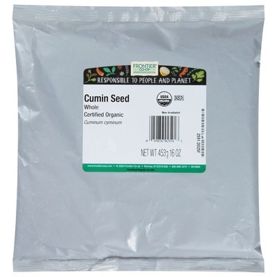 Frontier Nat Prod Co-Op Cumin Seed Whole 1 Lb [UNFI #0448530] [ebt]