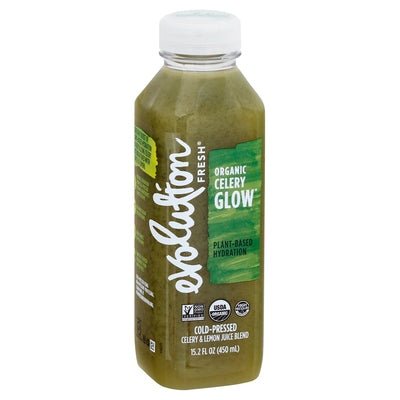 Evolution Fresh Cold-Pressed Juice Organic Celery Glow 6/15.2 OZ [UNFI #2408573] [ebt] T