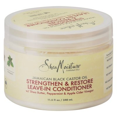 Shea Moisture Leave-In Conditioner Leave-In Strengthen & Restore Jamaican Black Castor Oil 11.5 OZ [UNFI #2847812] T