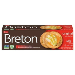 Breton/Dare Crackers Original with Sea Salt 12/7 OZ [UNFI #2813368] [ebt]