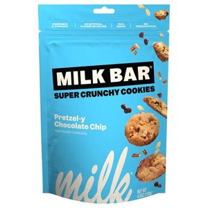 Milk Bar Cookies Pretzel-y Chocolate Chip Super Crunchy 12/4.5 OZ [UNFI #2924751] [ebt]