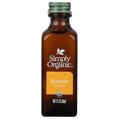 Simply Organic Lemon Flavor 6/2 OZ [UNFI #0186072] [ebt]