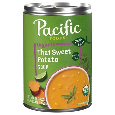 Pacific Foods Soup Organic Thai Sweet Potato 12/16.3 OZ [UNFI #2854362] [ebt]