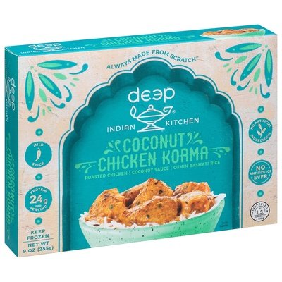 Deep Coconut Chicken Korma W/Rice 12/9 OZ [UNFI  #2793362]