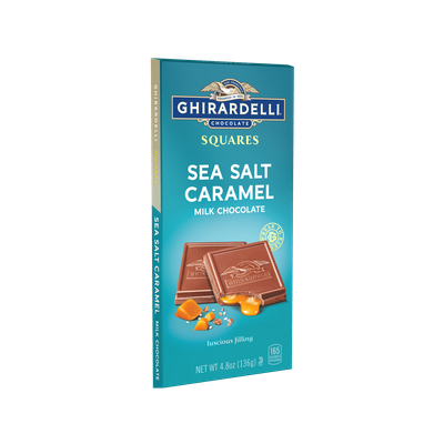 Ghirardelli Chocolate Sea Salt Caramel Squares 10/4.8 oz [UNFI #2849586 ] [ebt]