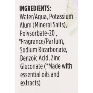 Crystal Deodorant Mineral Lavander & White Tea Spray 1/4 OZ [UNFI #486589] T