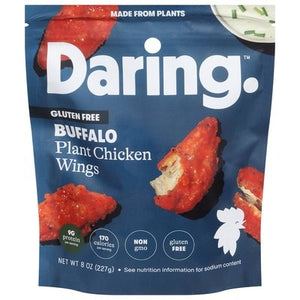 Daring Plant Chicken Wings Buffalo 6/8 OZ [UNFI  #2959427]