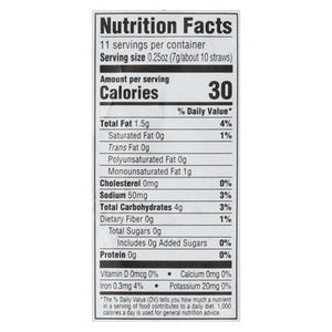 Earths Best Garden Veggie Straws Original 6/2.75 OZ [UNFI #2587806] [ebt]