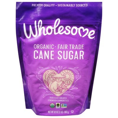 Wholesome Cane Sugar Organic 12/2 Lb [UNFI #0940353] [ebt] T