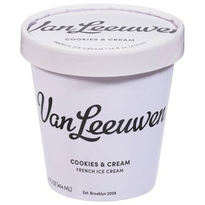 Van Leeuwen Ice Cream Cookies and Cream 8/14 OZ [UNFI  #2539054]