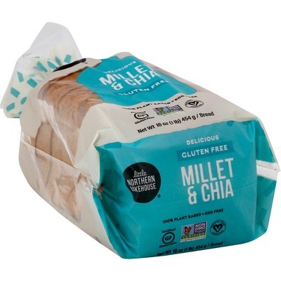 Little Northern Bakhs Chia Millet Bread 6/16 OZ [UNFI  #1776269]