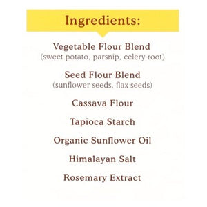 Simple Mills Pita Crackers Veggie Flour Himalayan Salt 6/4.25 OZ [UNFI #2537249] [ebt]