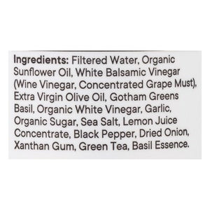 Gotham Greens Vinaigrette Lemon Basil 6/10 OZ [UNFI #2568079] [ebt]
