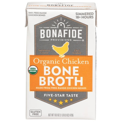 Bonafide Provisions Bone Broth Organic Chicken Og2 6/16.9 oz [UNFI #2999217 ] [ebt]