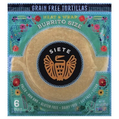 Siete Burrito Size 6/14.9 OZ [UNFI  #2733871]