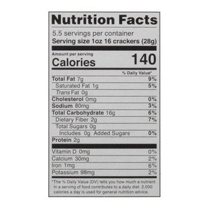 R W Garcia Crackers Gluten Free Organic Everything 6/5.5 OZ [UNFI #2678738] [ebt]