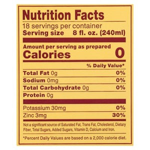 Bigelow Bigelow Blackberry Citrus plus Zinc Caffeine Free Herbal Tea Tea Bags 18 Ct 6/18 BAG [UNFI #2772556] [ebt]