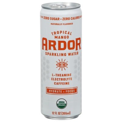 Ardor Sparkling Water Sparkling Water Tropical Mango 12/12 OZ [UNFI #2816353] [ebt] T