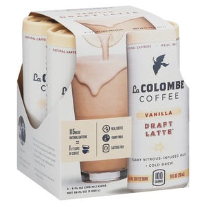 La Colombe Real Coffee Drink Vanilla 4/4/9 OZ [UNFI #2565166] [ebt] T