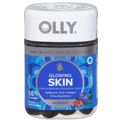 Olly Glowing Skin Plum Berry Gummies 1/50 CT [UNFI #2557692] T