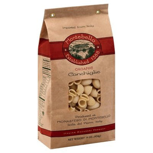 Montebello Conchiglie Organic 12/1 LB [UNFI #1499540] [ebt]