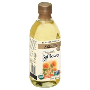 Spectrum Naturals Safflower Oil Organic Refined 12/16 OZ [UNFI #925578] [ebt]