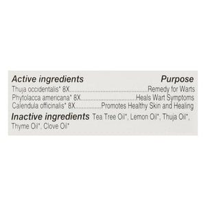 Forces Of Nature Wart Remover Organic Extra Strength 4 ML [UNFI #2083707] T