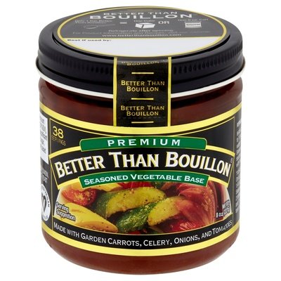 Better Than Bouillon Vegetable Base Seasoned Premium 6/8 OZ [UNFI #0901728] [ebt]
