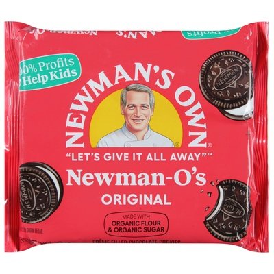 Newmans Own Chocolate Cookies Creme Filled Original 6/13 OZ [UNFI #423715] [ebt]