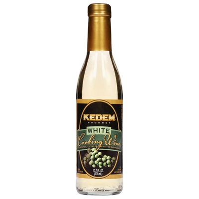 Kedem Cooking Wine, White 12/12.7 Oz  [UNFI #0998260]