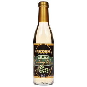 Kedem Cooking Wine, White 12/12.7 Oz  [UNFI #0998260]