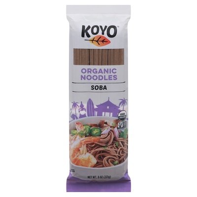 Koyo Noodles Organic Soba 12/8 OZ [UNFI #171116] [ebt]