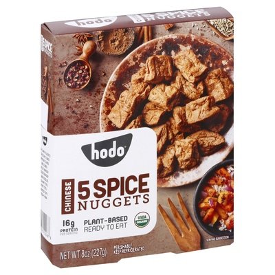 Hodo Foods Tofu Nuggets 5 Spice Chinese 6/8 OZ [UNFI #1956473] [ebt]