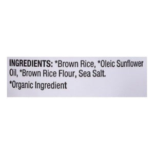 Lundberg Family Farms Rice Cake Organic Sea Salt Minis 6/5 OZ [UNFI #2539401] [ebt]