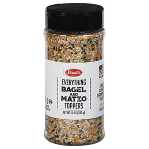 Streits Bagel And Matzo Toppers Everything 12/10 oz [UNFI #2755239 ] [ebt]