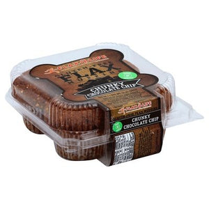 Flax4life Muffin Chnky Choc Chp Ogct 6/14 OZ [UNFI  #1394691]