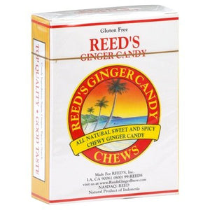 Reeds Ginger Candy Chews 20/2 OZ [UNFI #144261] [ebt] T